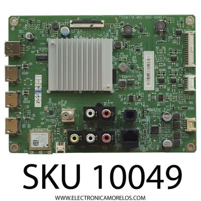 MAIN PARA TV VIZIO / NUMERO DE PARTE XLCB02K071 / 715GB778-M0C-B00-004D / (G)XLCB02K071020X / PANEL TPT550WR-D126.L REV:S21H / DISPLAY ST5461D12-6 VER.2.1 / MODELO M55Q6-J01	